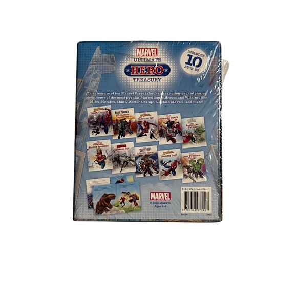 Marvel Ultimate Hero Treasury Includes 10 Stories 2022 Edition New Sealed - Picture 2 of 5